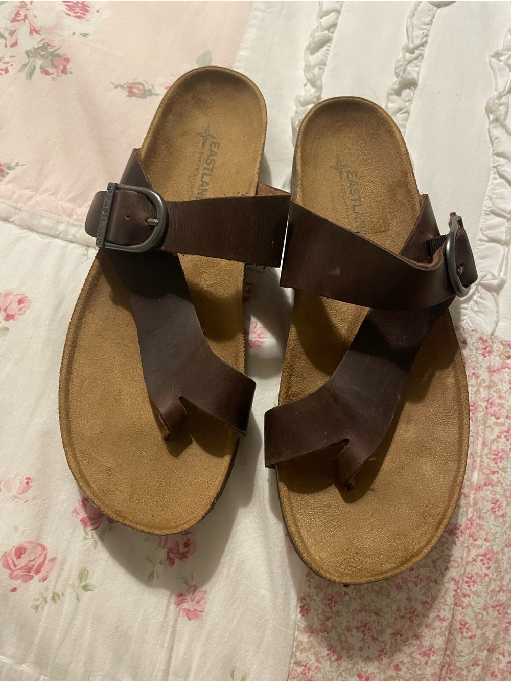 Eastland Shauna leather sandal, size 9